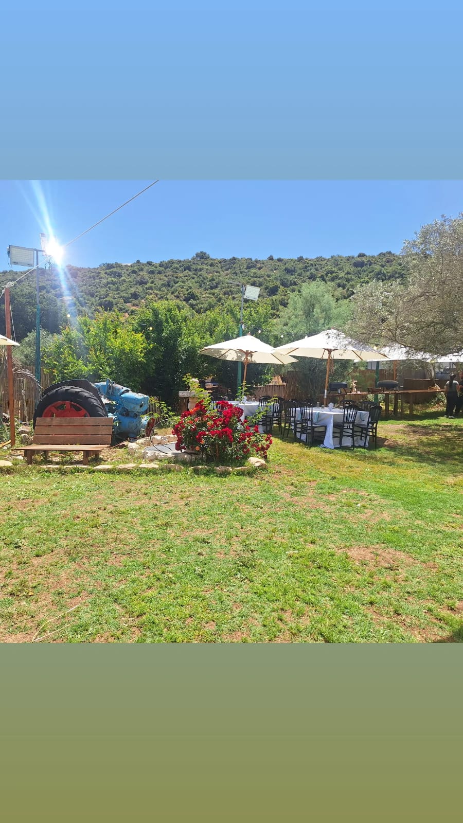 Sunset in the mountains